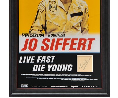 Lot 96 - A Tribute to Jo Siffert - Autograph / Film Poster Presentation