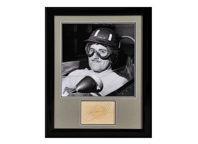 Lot 98 - Graham Hill Autograph Presentation (1929 - 1975)