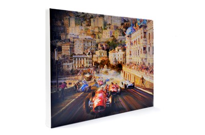 Lot 298 - Monaco Magic - Deluxe Giclee Canvas Artwork by Alfredo de la Maria