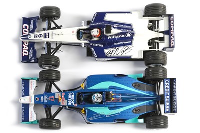 Lot 661 - Two Signed 1:18 Scale Formula One Models by Minichamps/Paul’s Model Art