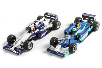 Lot 661 - Two Signed 1:18 Scale Formula One Models by Minichamps/Paul’s Model Art