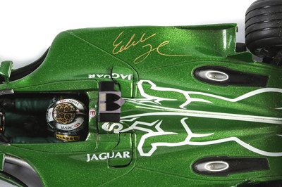 Lot 662 - Two Signed 1:18 Scale Formula One Models by Hot Wheels