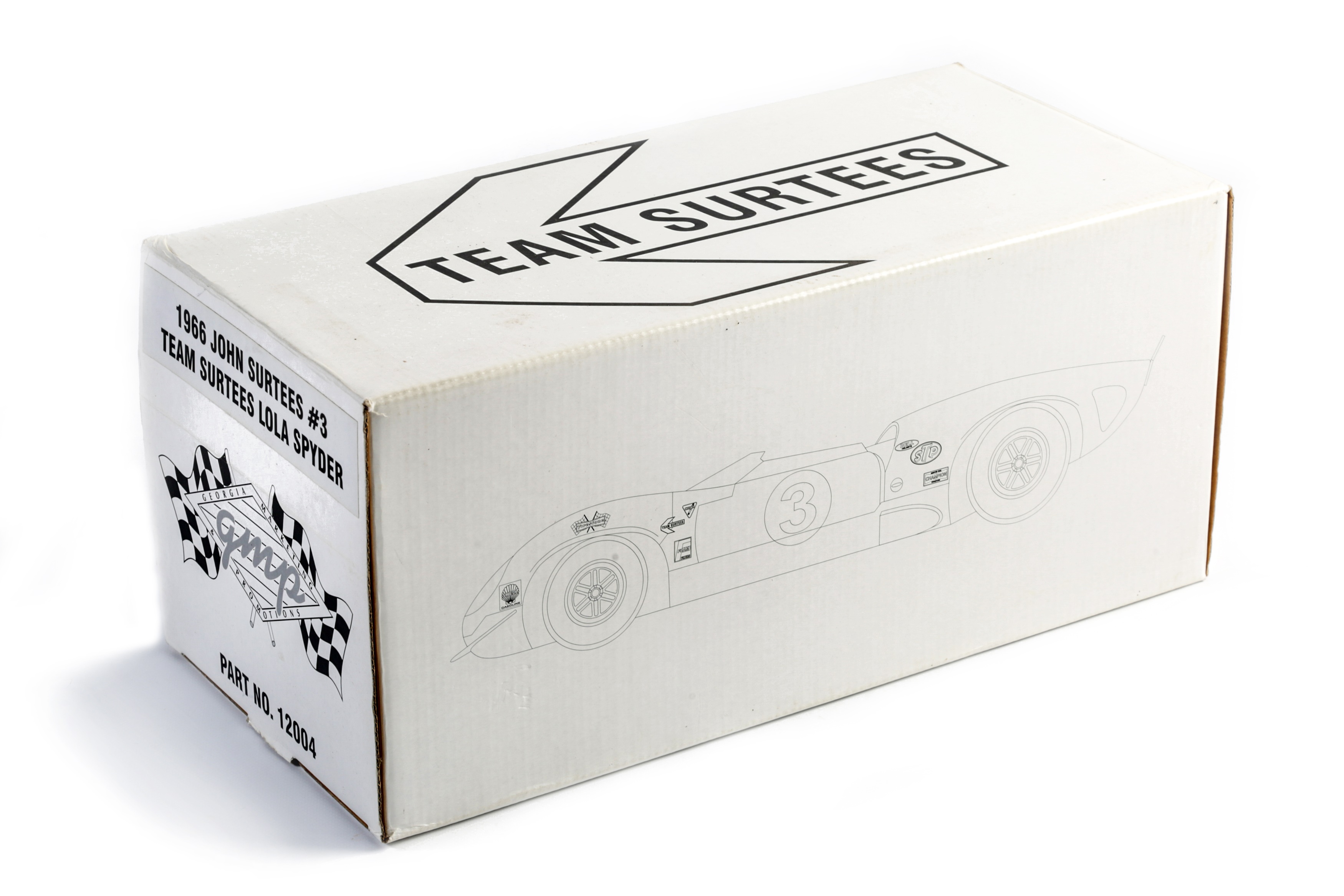 Lot 669 - Signed GMP 1:18 Scale 1966 'Team Surtees'