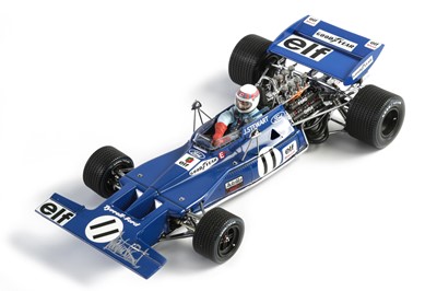 Lot 676 - Grand Prix Classics 1:18 Scale Tyrrell Ford 003 Model – Signed by Jackie Stewart