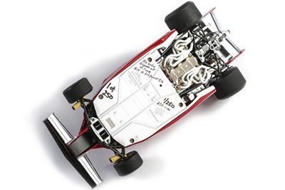 Lot 677 - Grand Prix Classics 1:18 Scale Ferrari 312T Model – Signed by Niki Lauda