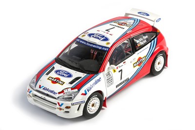 Lot 680 - Autoart 1:18 Scale Ford Focus WRC - Signed by Colin McRae