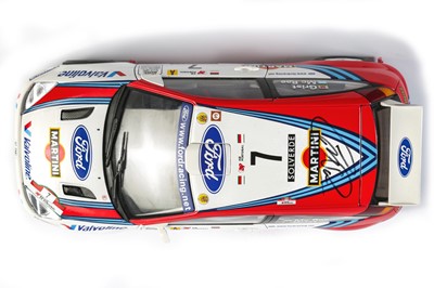 Lot 680 - Autoart 1:18 Scale Ford Focus WRC - Signed by Colin McRae