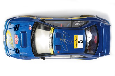 Lot 681 - Autoart 1:18 Scale Subaru Impreza WRC - Signed by Richard Burns