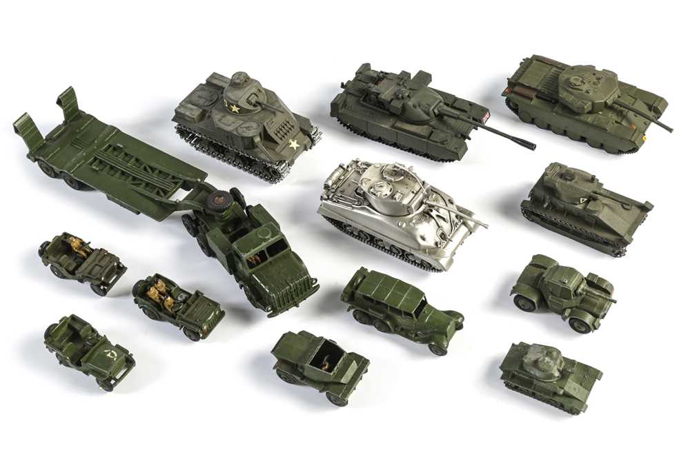 Lot 687 - Quantity of Unboxed Military Vehicles Models