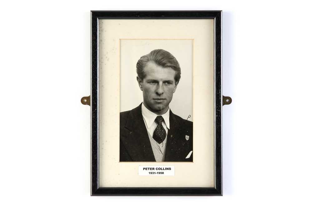 Lot 712 - Peter Collins Signed Monochrome Portrait Photograph