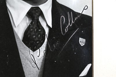 Lot 712 - Peter Collins Signed Monochrome Portrait Photograph