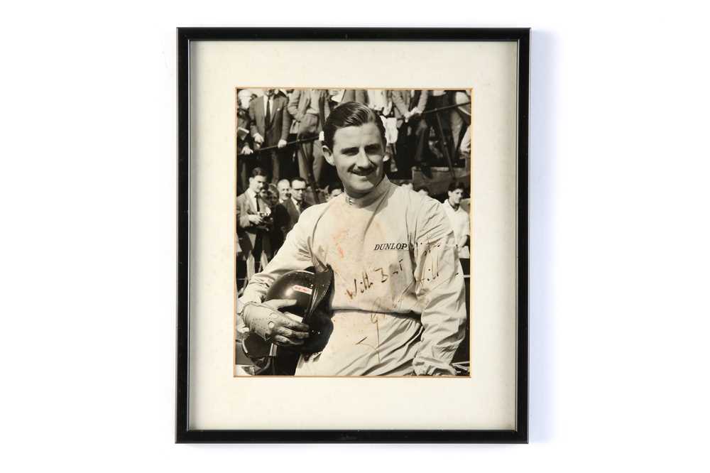 Lot 724 - Graham Hill Signed Large-Format Monochrome Photograph