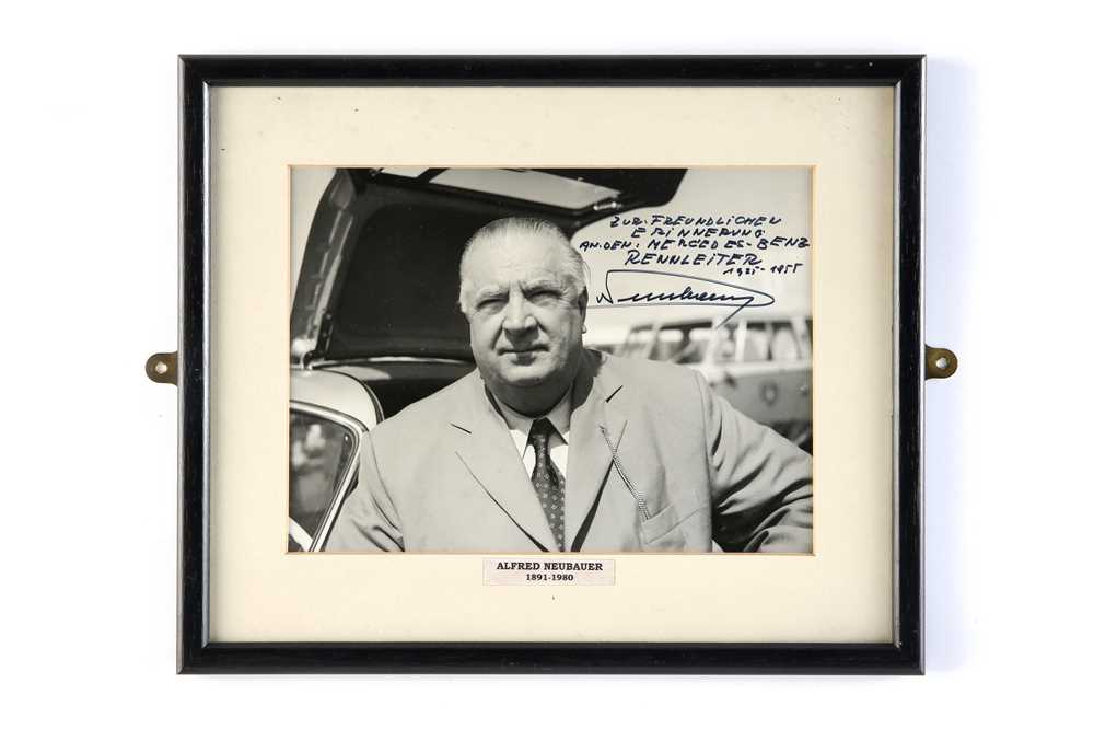 Lot 725 - Alfred Neubauer Signed Large-Format Monochrome Photograph