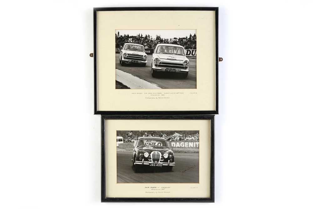 Lot 749 - Two Signed Large-Format 1960’s Touring Car Photographs