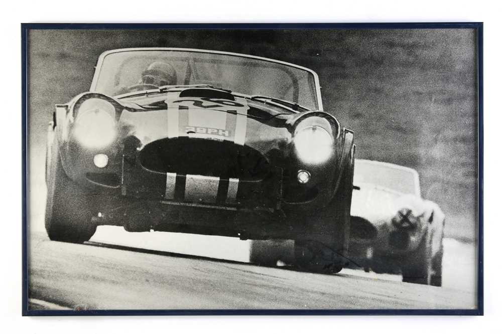 Lot 763 - A Large Format Period Poster Print Depicting AC Cobra ‘39PH’