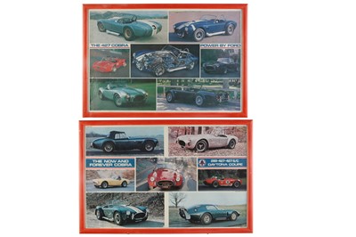 Lot 764 - AC / Shelby Cobra Related Artwork