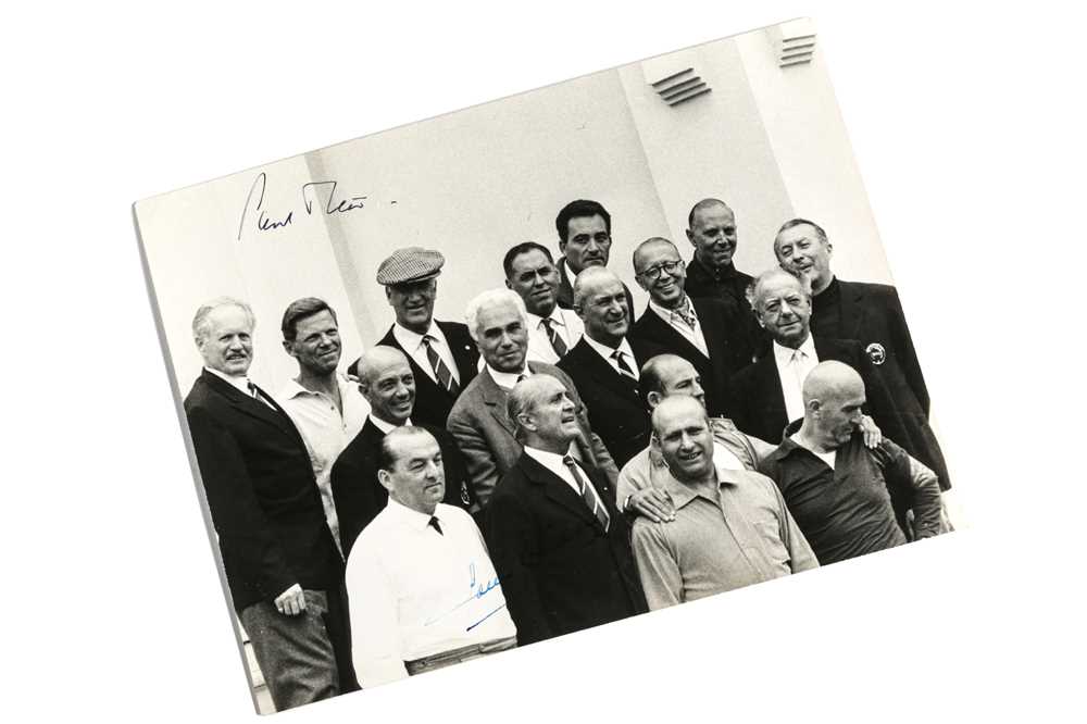 Lot 770 - Paul Frere and Louis Chiron Signed Period Photograph