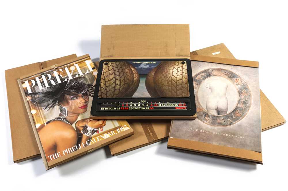 Lot 773 - Six Pirelli Calendars