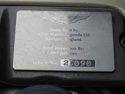 Lot 12 - 1998 Aston Martin DB7 Volante
