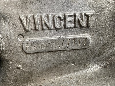 Lot 115 - 1951 Vincent Comet Series C
