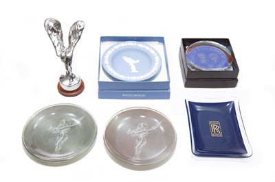 Lot 111 - Rolls-Royce Paperweights, Ashtrays and Other Items