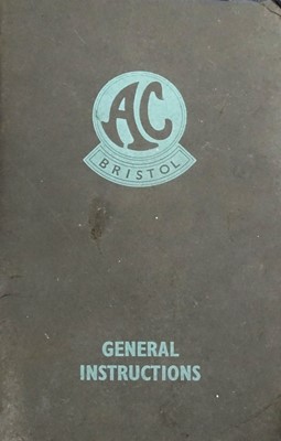 Lot 267 - 1960 AC Aceca Bristol