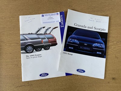 Lot 254 - 1992 Ford Granada Scorpio Estate