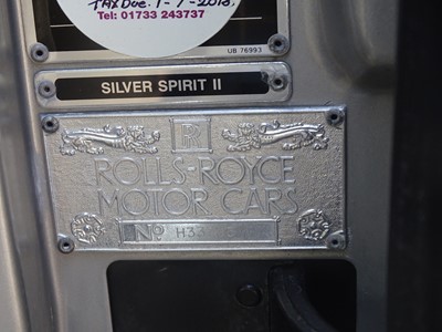 Lot 82 - 1990 Rolls-Royce Silver Spirit II
