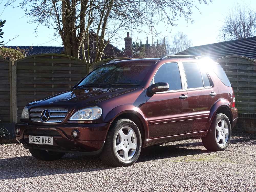 Lot 237 02 Mercedes Benz Ml 55 Amg Lot 237 02 Mercedes Benz Ml 55 Amg