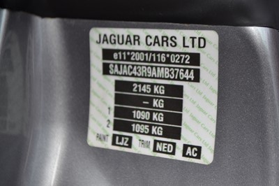 Lot 278 - 2010 Jaguar XKR 5.0 Supercharged Coupe