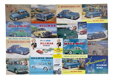 Lot 5 - Quantity of Rootes Group Sales Brochures