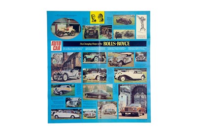 Lot 16 - Quantity of Rolls-Royce / Bentley Sales Literature
