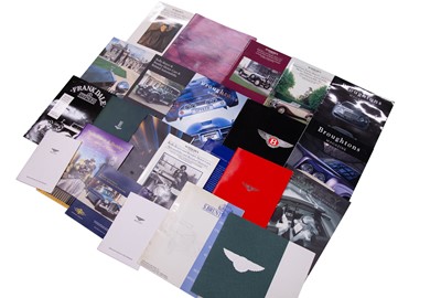 Lot 122 - Rolls-Royce / Bentley Sales Brochures and Other Literature