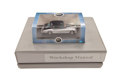 Lot 124 - Rolls-Royce Workshop Manuals and Model