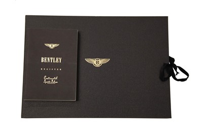 Lot 132 - Bentley R-Type Continental Sports Saloon Literature