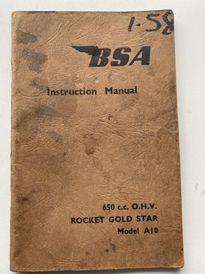 Lot 124 - 1964 BSA Rocket Gold Star