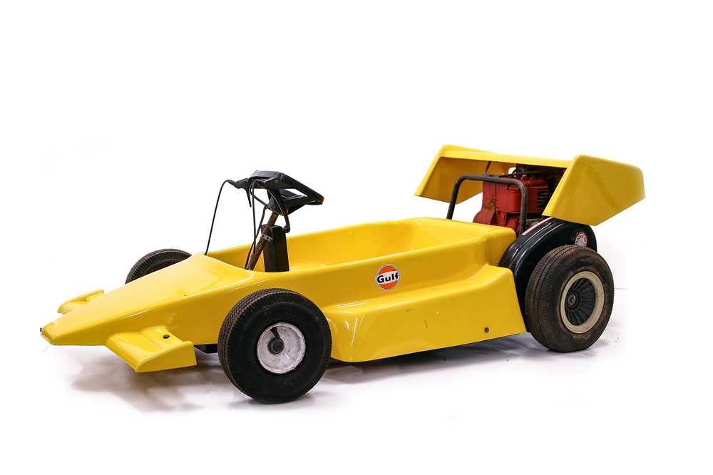 Lot 83 - F1-Style Childs Go Kart, c1980s