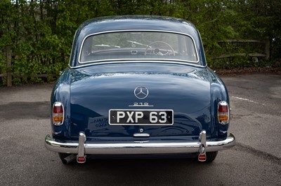 Lot 106 - 1959 Mercedes 219 Ponton