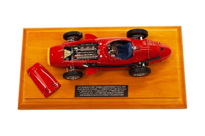Lot 563 - 1:18 scale Maserati 250F Model in Display Case