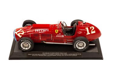 Lot 565 - 1:12 Scale Ferrari 375 'Indianapolis' Model in Display Case
