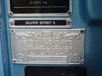 Lot 5 - 1991 Rolls-Royce Silver Spirit II