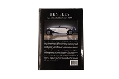 Lot 133 - Bentley - ‘Last of the Silent Sports Cars’ by Bernard King