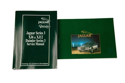Lot 134 - Jaguar/ Daimler Series 3 XJ6 and XJ12 Service Manual