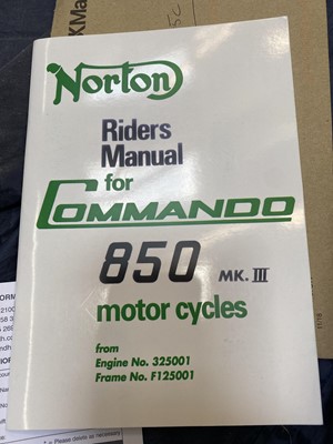 Lot 55 - 1975 Norton Commando