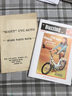 Lot 83 - 1940 Scott Autocycle