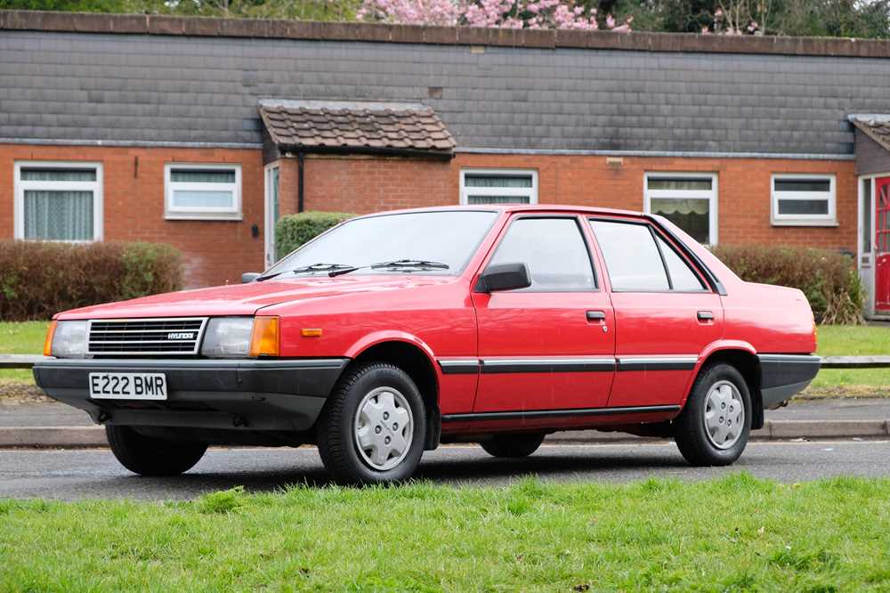 Lot 347 1988 Hyundai Stellar 1.6