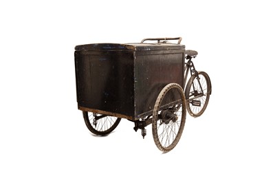 Lot 127 - An Unusual Solid-Tyre Delivery Tricycle