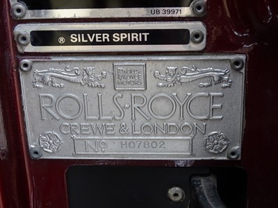 Lot 314 - 1983 Rolls-Royce Silver Spirit
