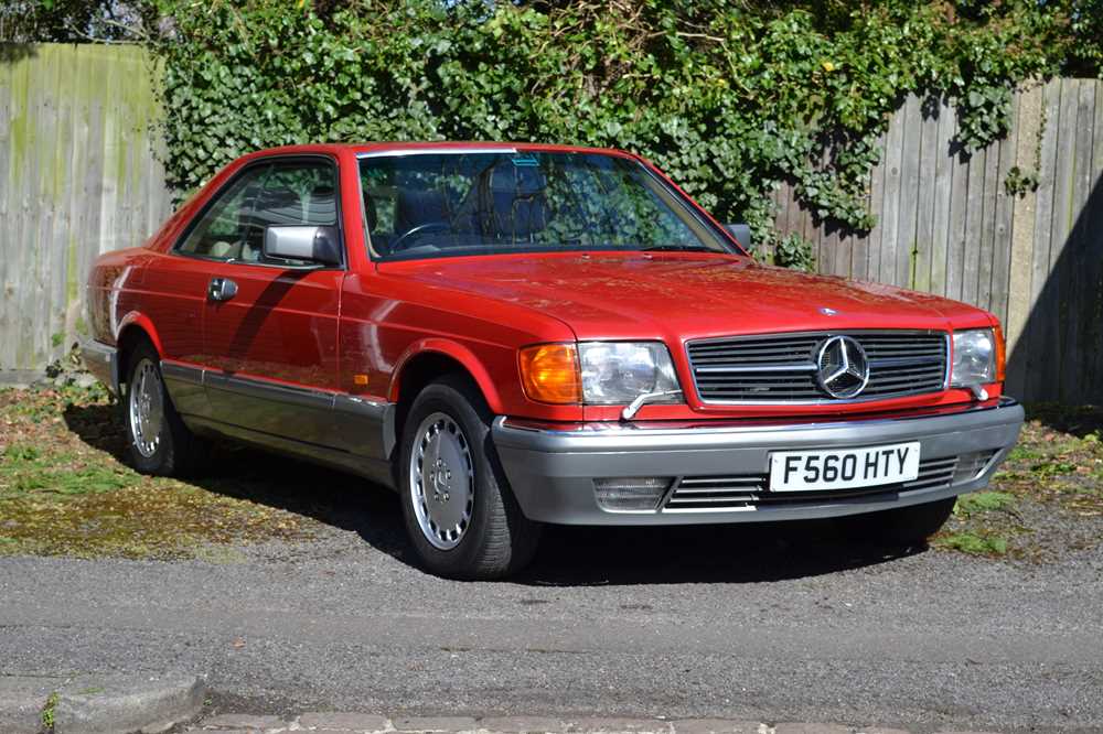 Lot 341 - 1988 Mercedes-Benz 500 SEC