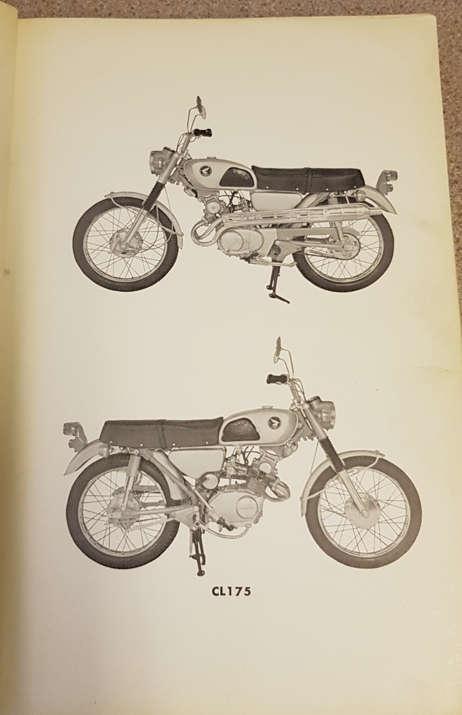 1968 honda cl175